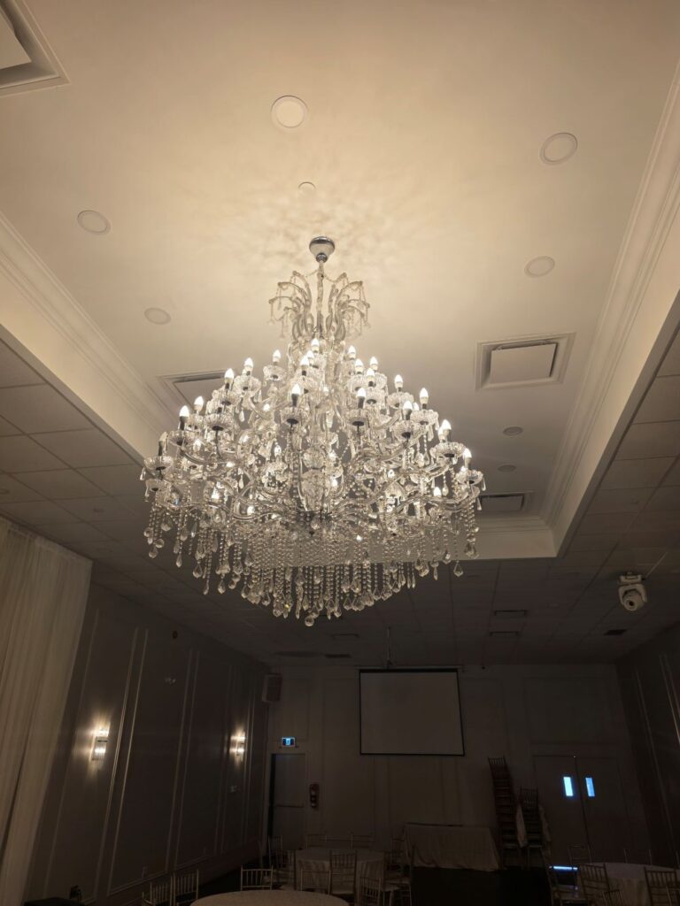 Commercial Chandelier Cleaning