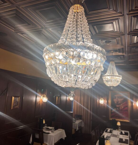 Commercial Chandelier Cleaning