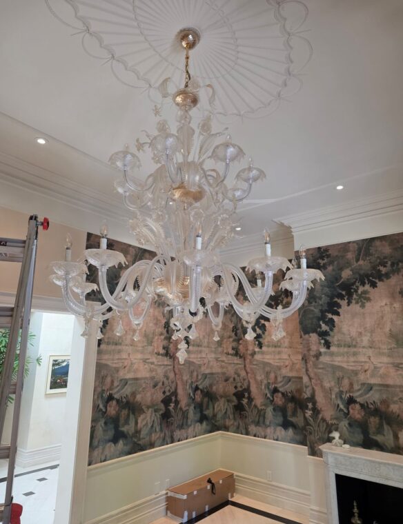 Residential Chandelier Cleaning
