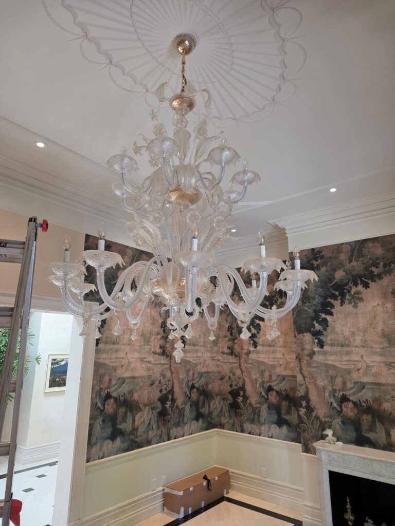 Residential Chandelier Cleaning