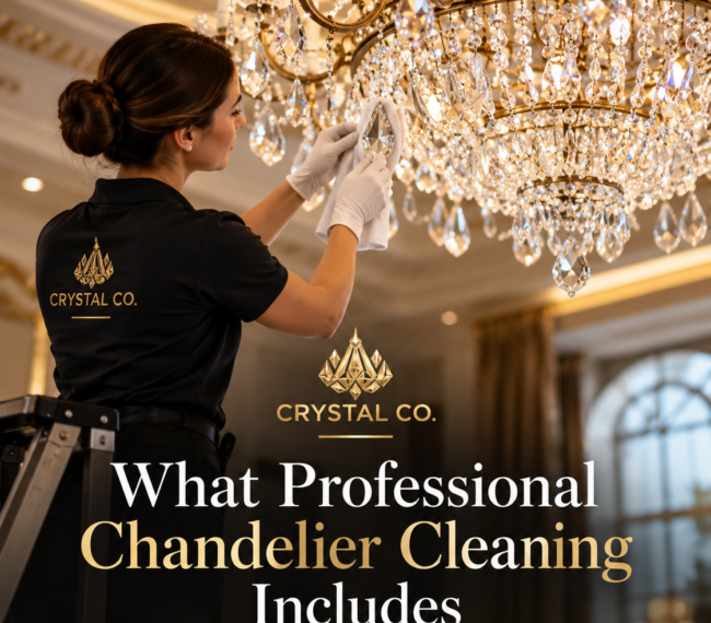 professional chandelier cleaning