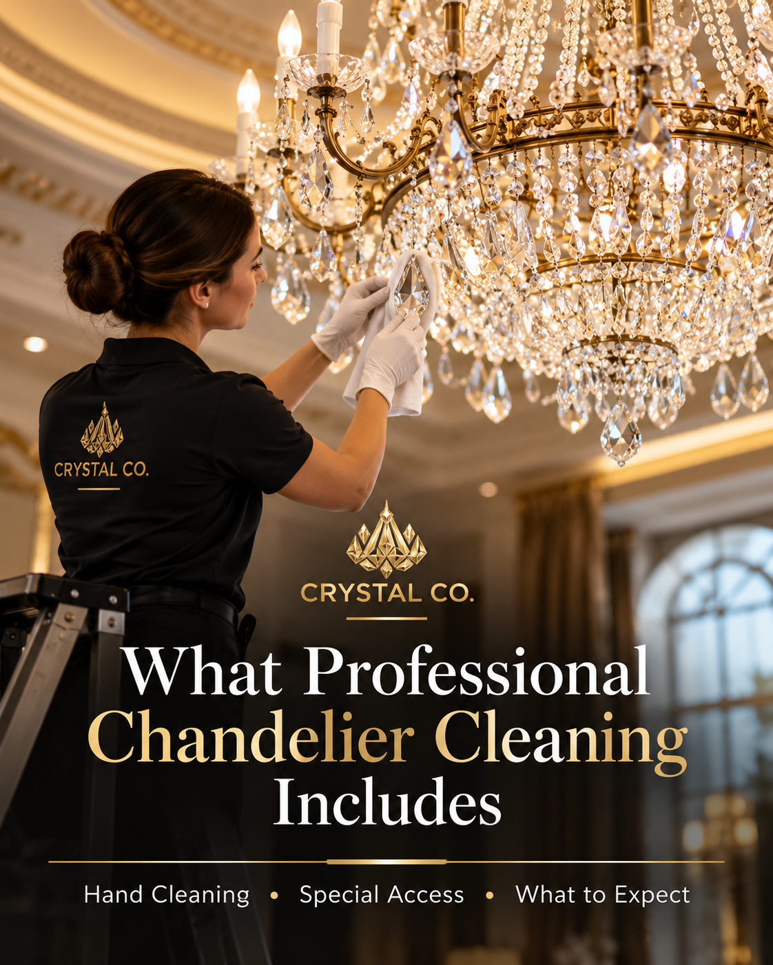 professional chandelier cleaning