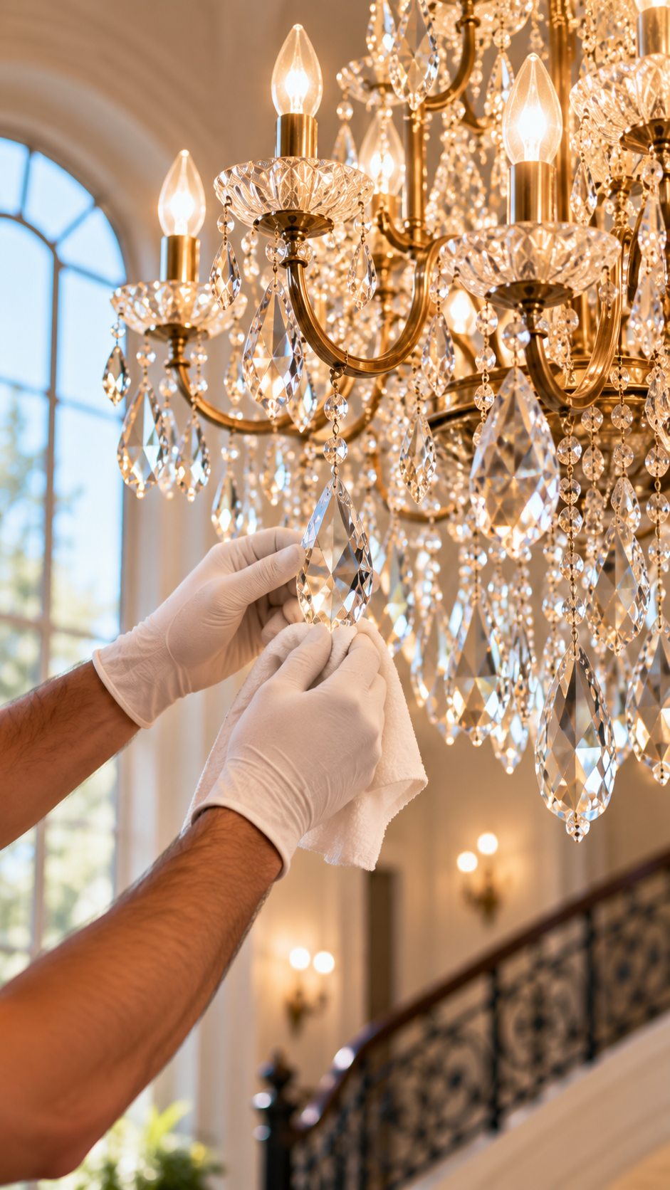 chandelier cleaning company