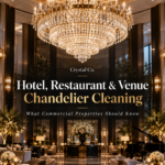 hotel chandelier cleaning